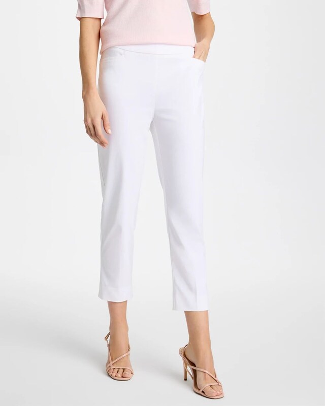 Brigitte Pull-On Cropped Pants - image 1